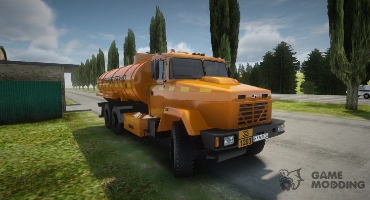 KrAZ 63221 Fuel Tanker (Fixed)
