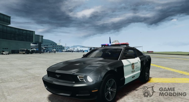 Ford Mustang V6 2010 Police v1.0