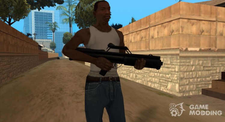 Weapons for GTA San Andreas with automatic installation: download