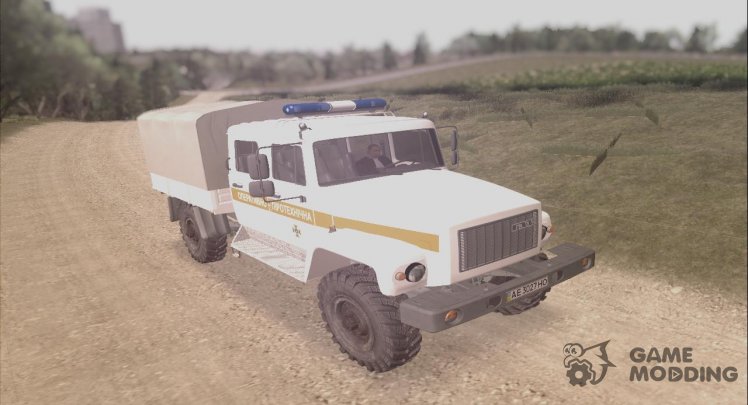 GAZ - 3308 Sadko Operational Pyrotechnic Service of the State Emergency Service of Ukraine