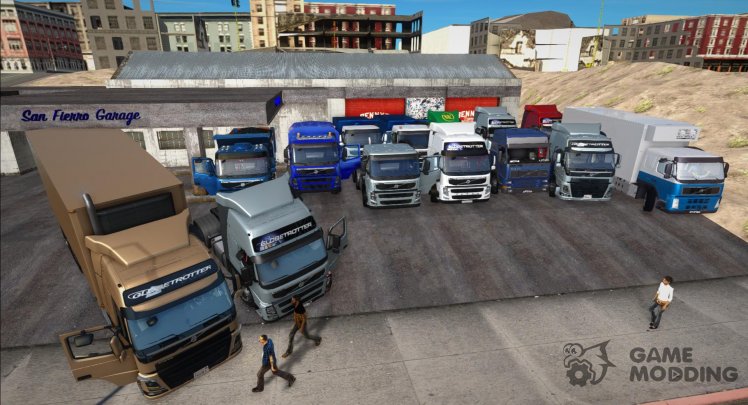Пак грузовиков Volvo FM Series