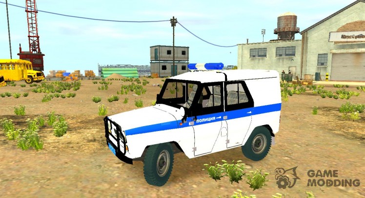 UAZ 31512 police