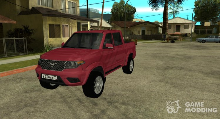 UAZ Pickup, 2018, stock