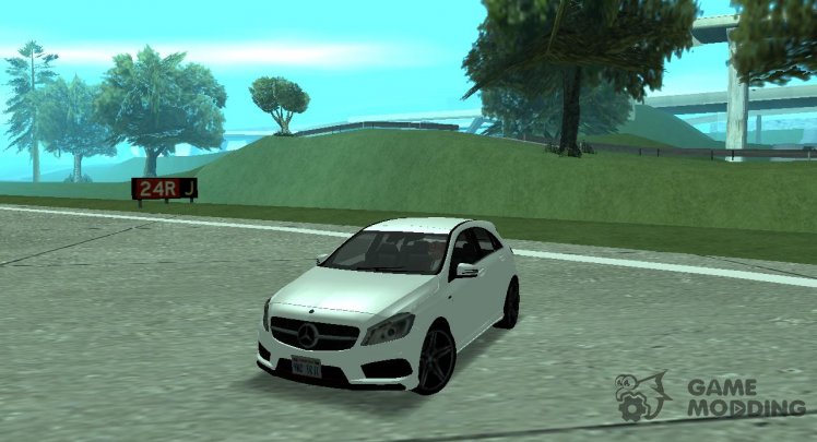 Mercedes Benz AMG 250 Lowpoly