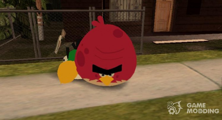 Жирная птица из Angry Birds