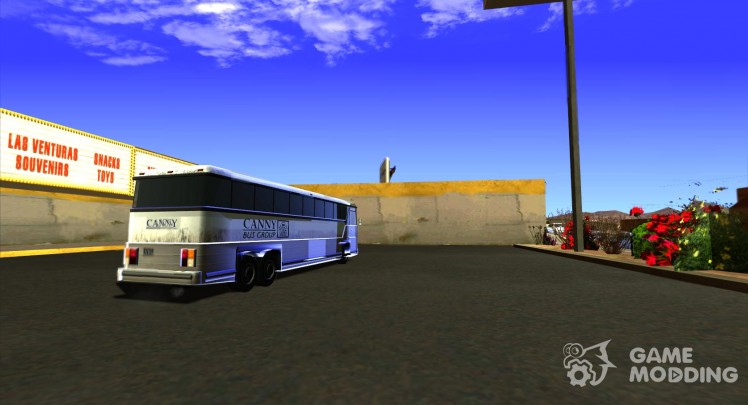 Bus line in Las Venturas