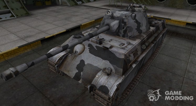 La piel para el alemán, el tanque Panther II