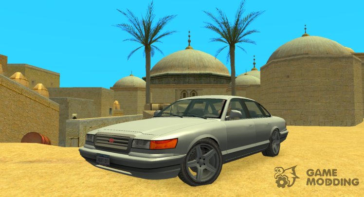 Vapid Stanier with rotating steering wheel