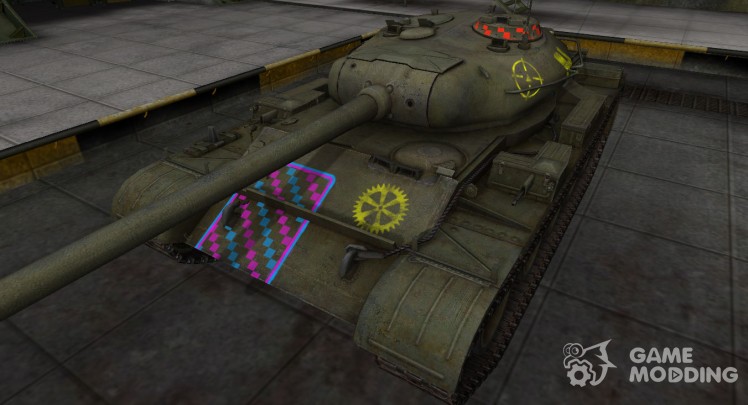 Quality of breaking through for t-54