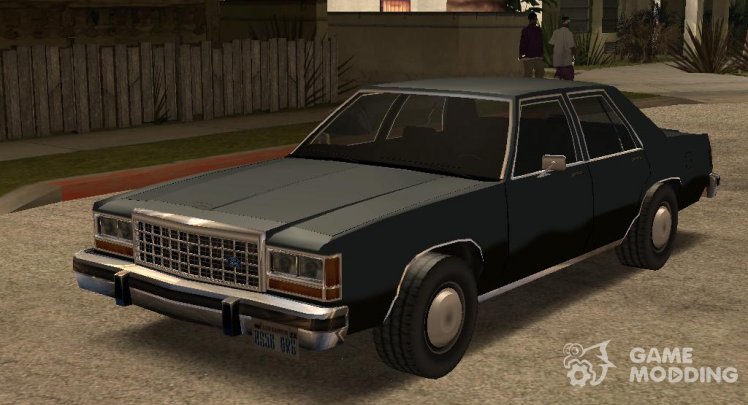 Ford Crown Victoria 1986 (MIB) (Low Poly)