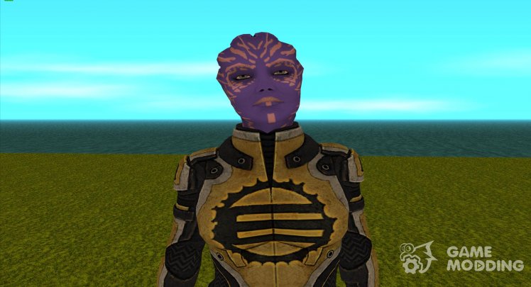Капитан Эньяла из Mass Effect 2