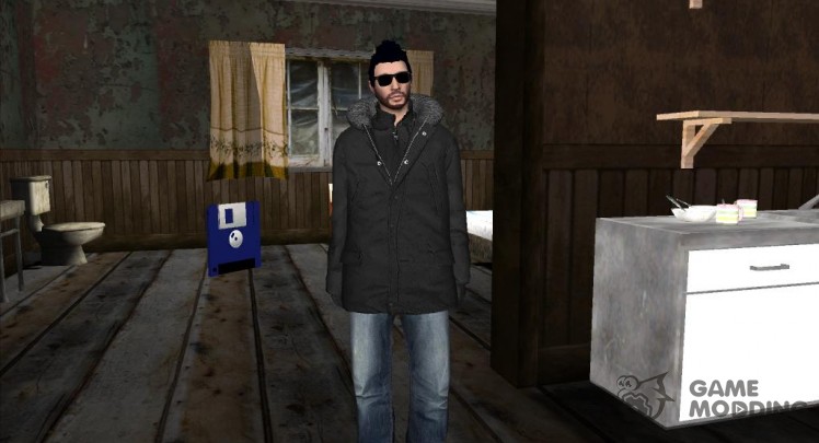 Skin de GTA V Online HD en una chaqueta