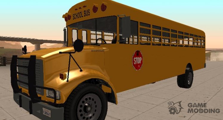 Школьный автобус Vapid (BENSON of GTA IV)