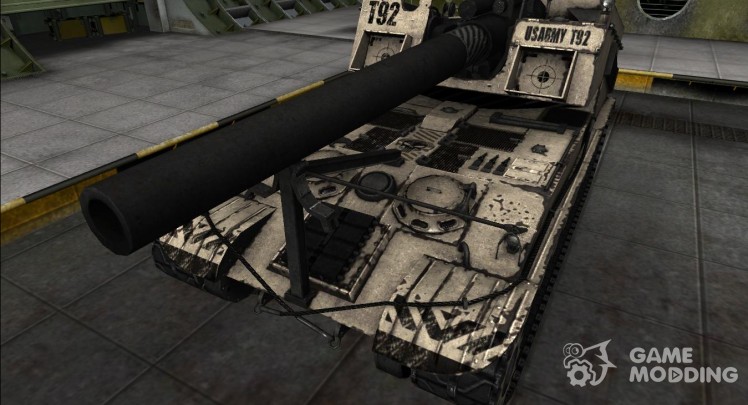 The skin for the T92
