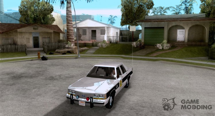 Ford Crown Victoria LTD 1991 HILL VALLEY Police