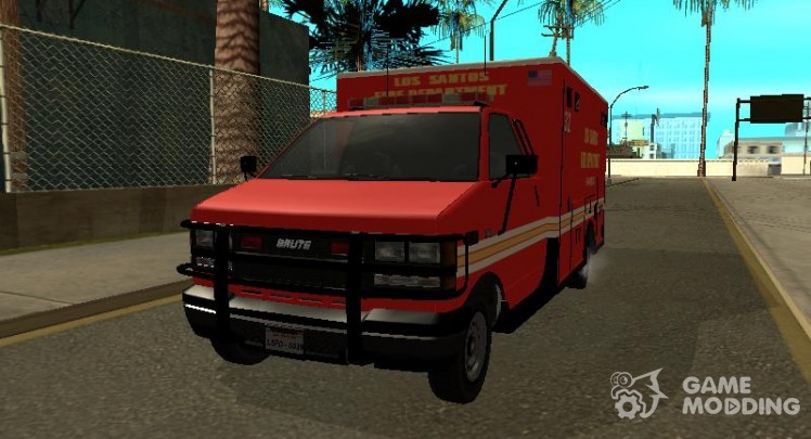 LSFD Ambulance из GTA V