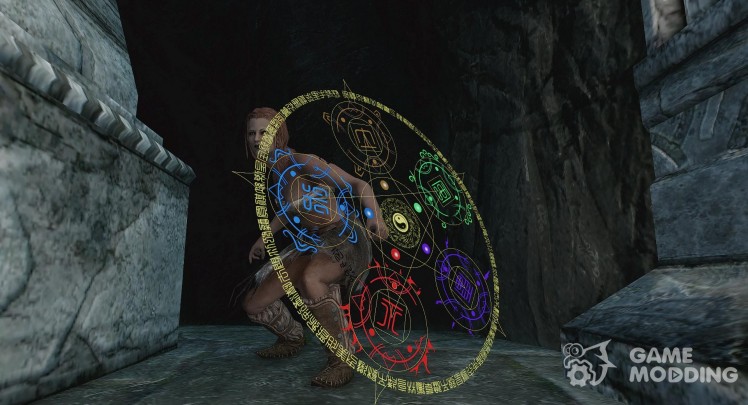 Magic Runes - You can use magic runes as shield