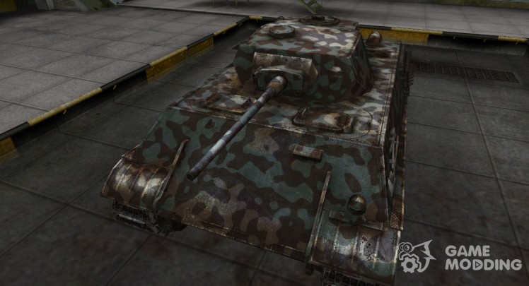 Mountain camouflage for VK 28.01