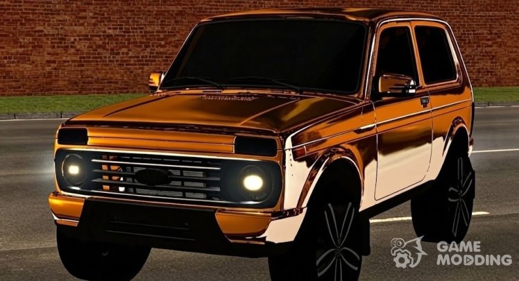 2019 Lada Niva Urban Gold в богатом стиле города Гянджа