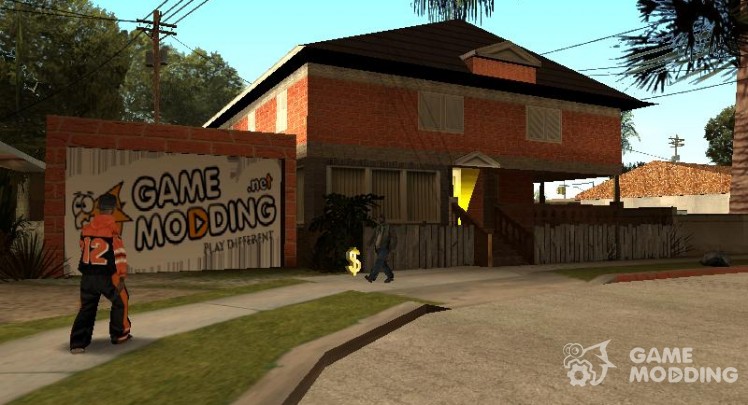 Nuevas texturas de las casas en grove Street