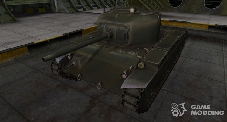 Emery cloth for American tank T21
