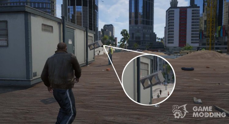 Lanza accesorios como en GTA IV 1.1.0