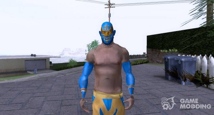 Sin Cara Ped To San Andreas