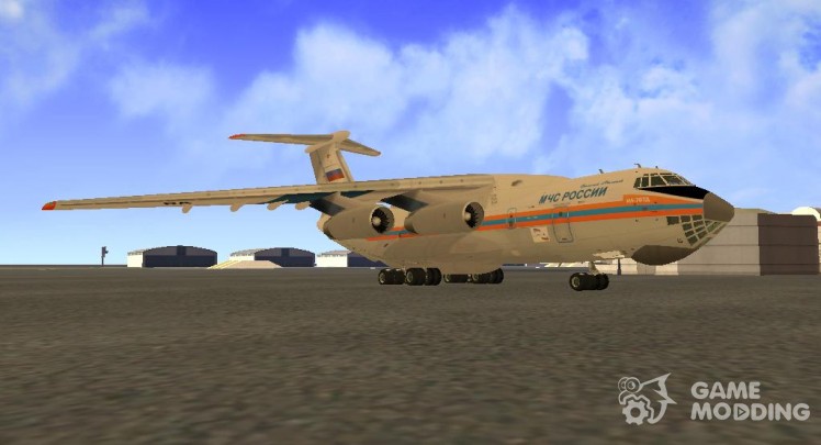 Il-76ТД ministerio de emergencias de rusia