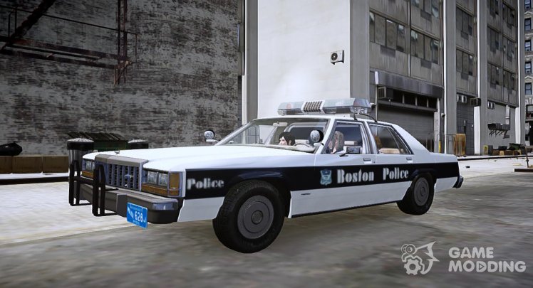 Ford LTD Crown Victoria 1987 Boston Police