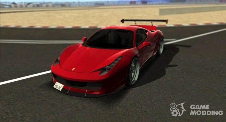 Ferrari 458 Libertad-Pie