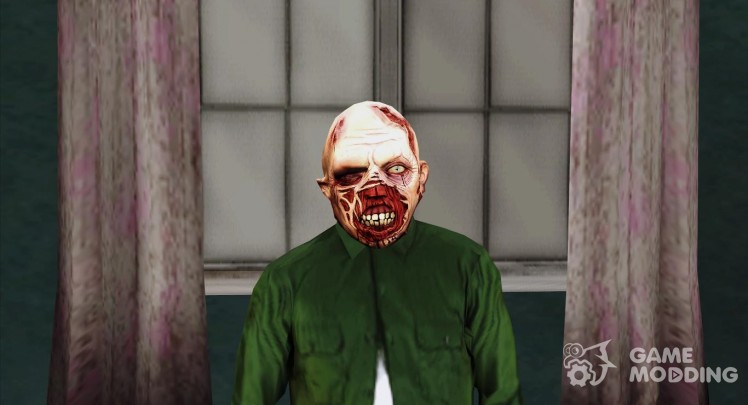 La máscara de zombie v1 (GTA Online)