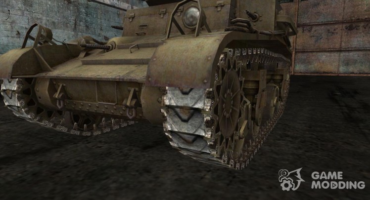 Замена гусениц для M2-Lt, M4 Sherman