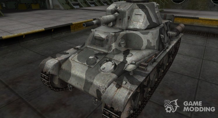 La piel para el tanque alemán Panzer 38H 735 (f)