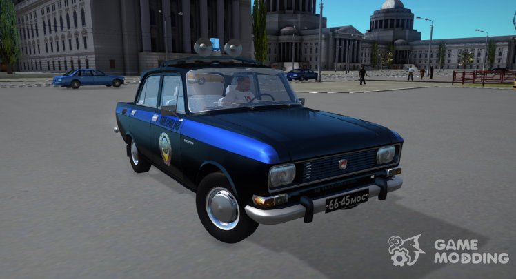 AZLK 2140 Police 1977