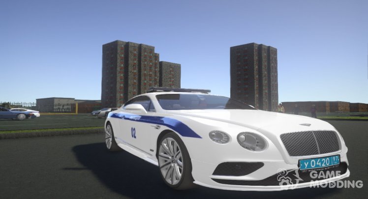 Bentley Continental GT 2 Полиция