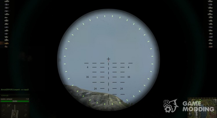 Alcance de francotirador telescopio M70F