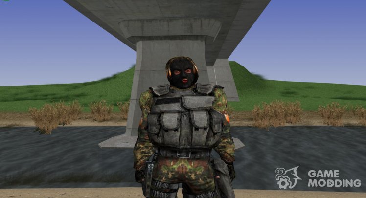 A member of the group Phoenix from S. T. A. L. K. E. R V. 4