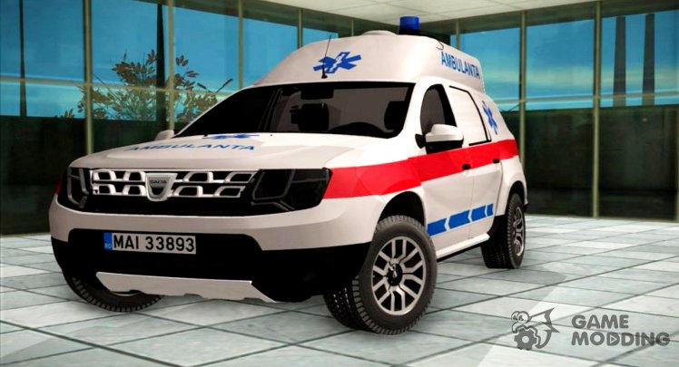 2018 Dacia Duster Ambulance