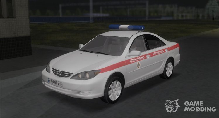 Toyota Camry 2004 State Emergency Service of Ukraine