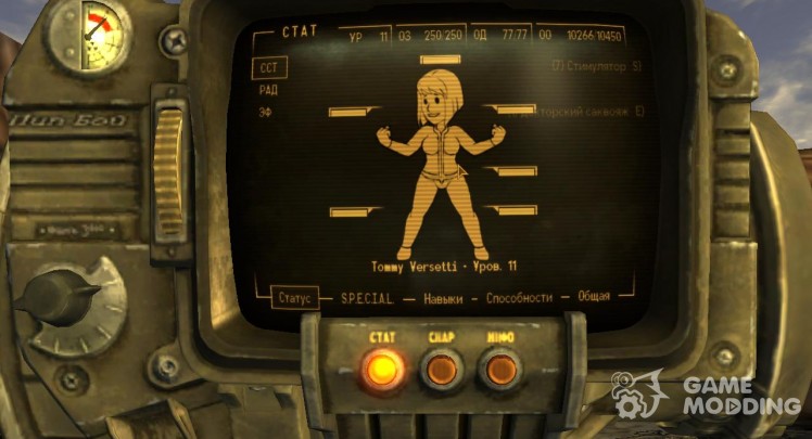 new vegas pip boy mod