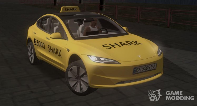 Tesla Model 3 Shark Taxi