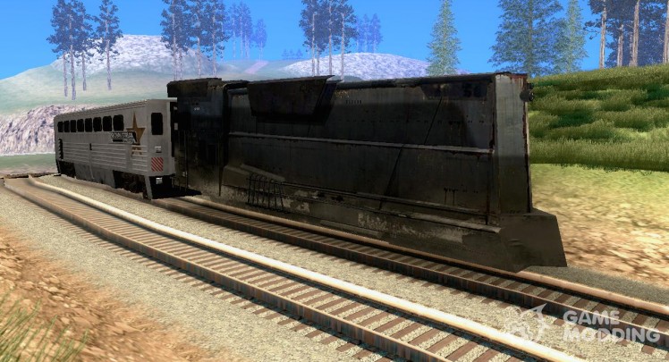 Combine train from the game half-life 2