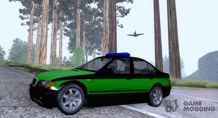 Полицеская BMW 325i бета