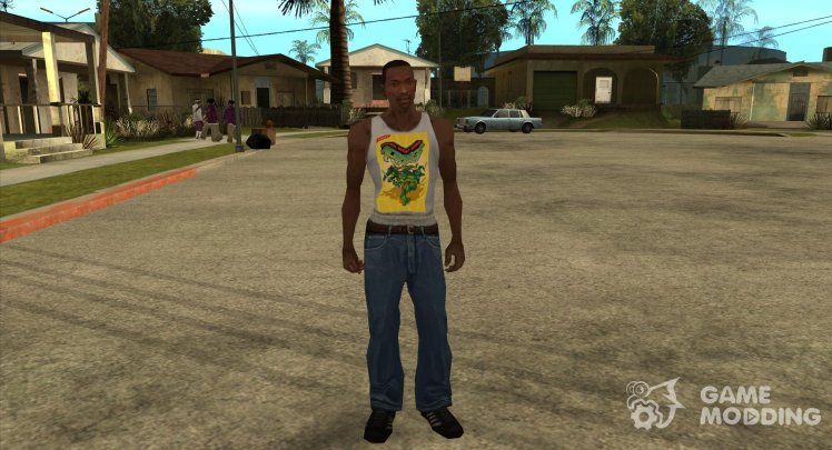 Camiseta blanca Teenage Mutant Ninja Turtles (2003)