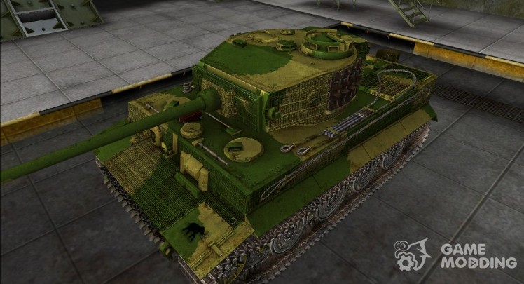The skin for the Panzer VI Tiger