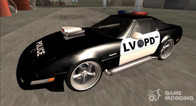 1996 Chevrolet Corvette C4 Policía LVPD