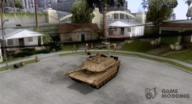 Tanque M1A2 Abrams para GTA San Andreas