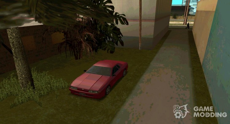 Los coches deportivos cerca de grove Street