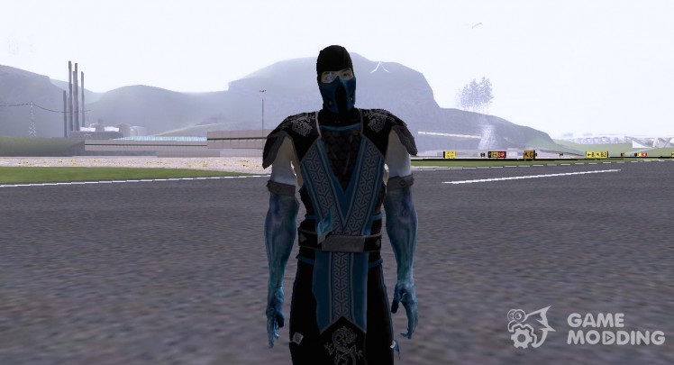 Sub-zero from Mortal Kombat vs DC Universe