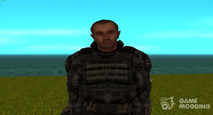 Member of the Black Angel group from S.T.A.L.K.E.R v.6